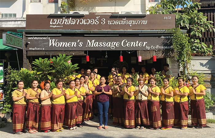enjoy a traditional thai massage from an ex prisoner